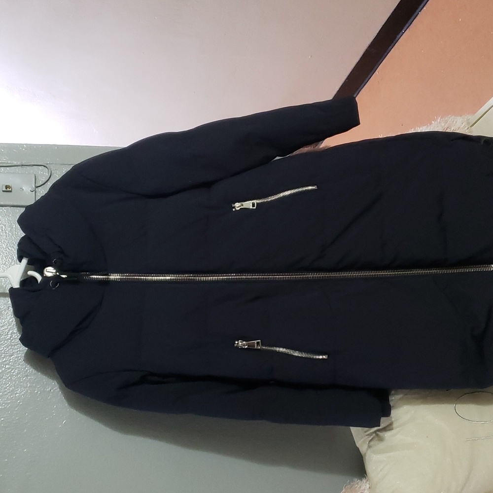 Winter coat navy blue DKNY